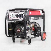 3500 4000WATT 7HP 100% Generador portátil de arranque eléctrico de alambre de cobre con kit de rueda Gasoline